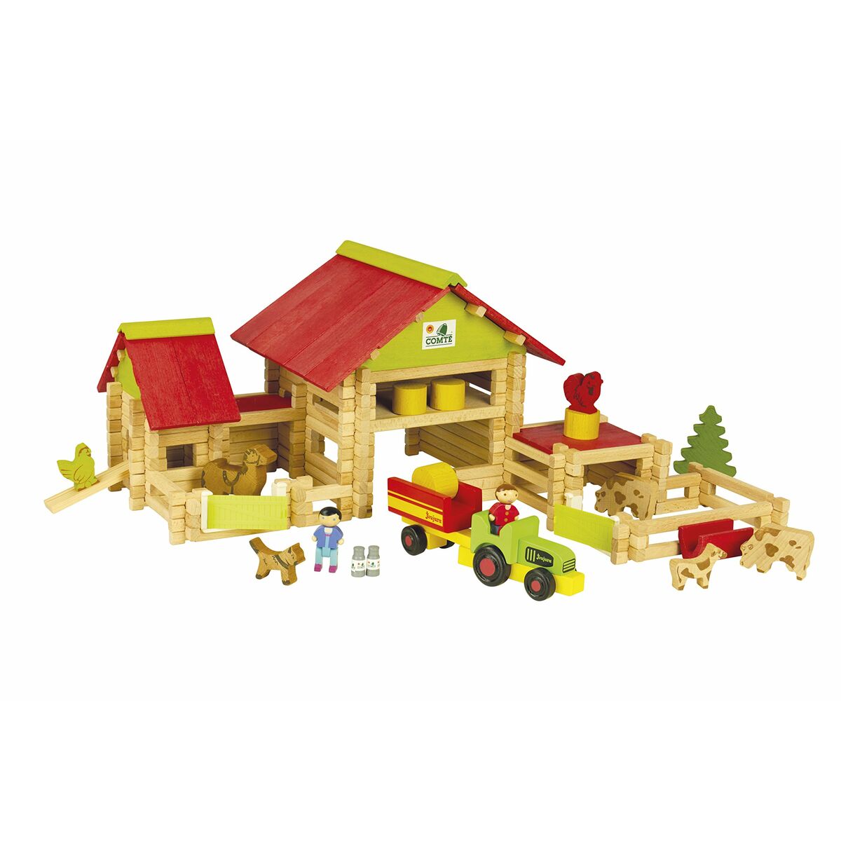 Playset Jeujura Large farm 220 Kappaletta